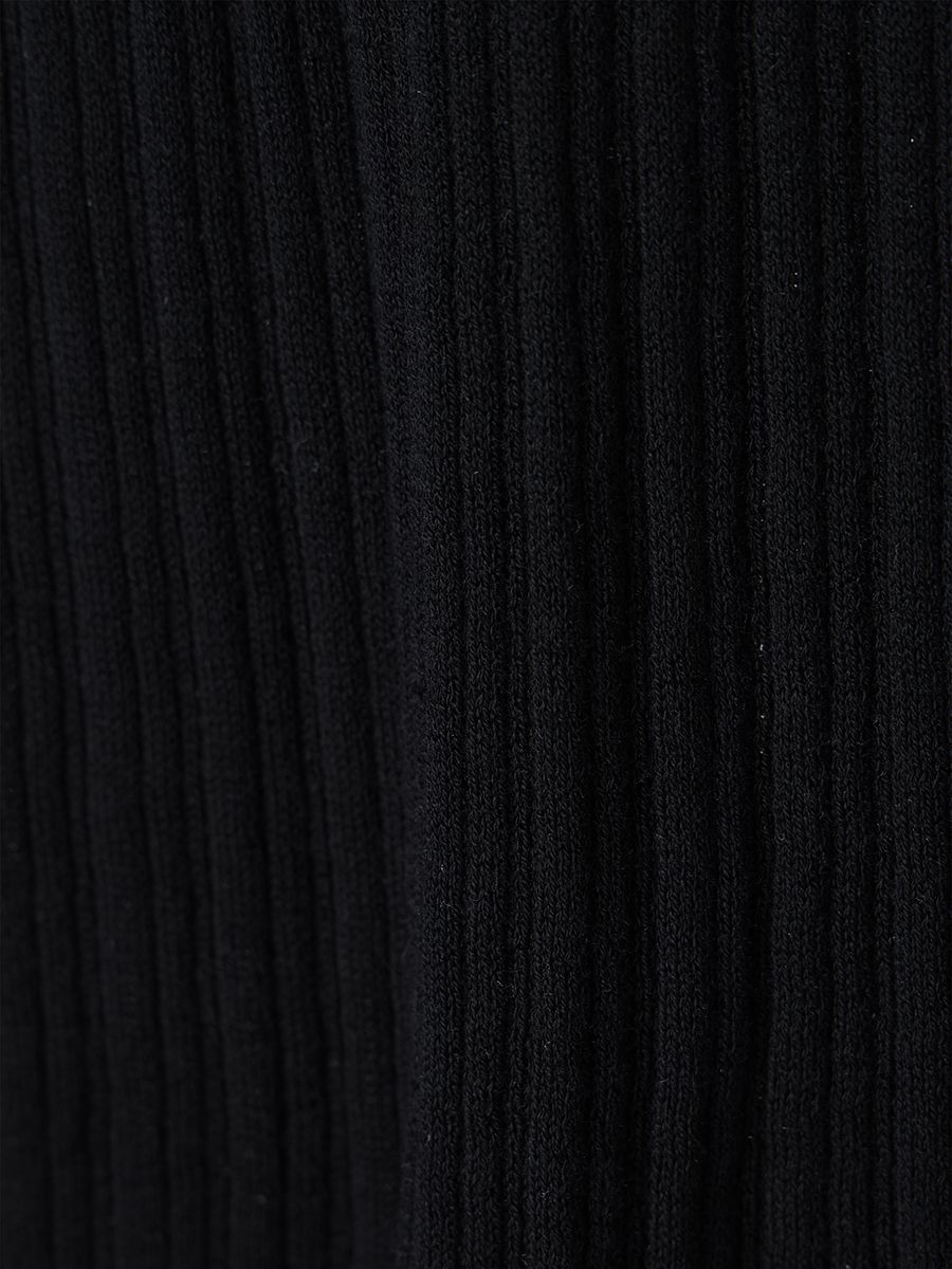 【25SS】KNIT BUSTIER LONG SHIRTS / ニットビスチェ ロングシャツ (ブラック)