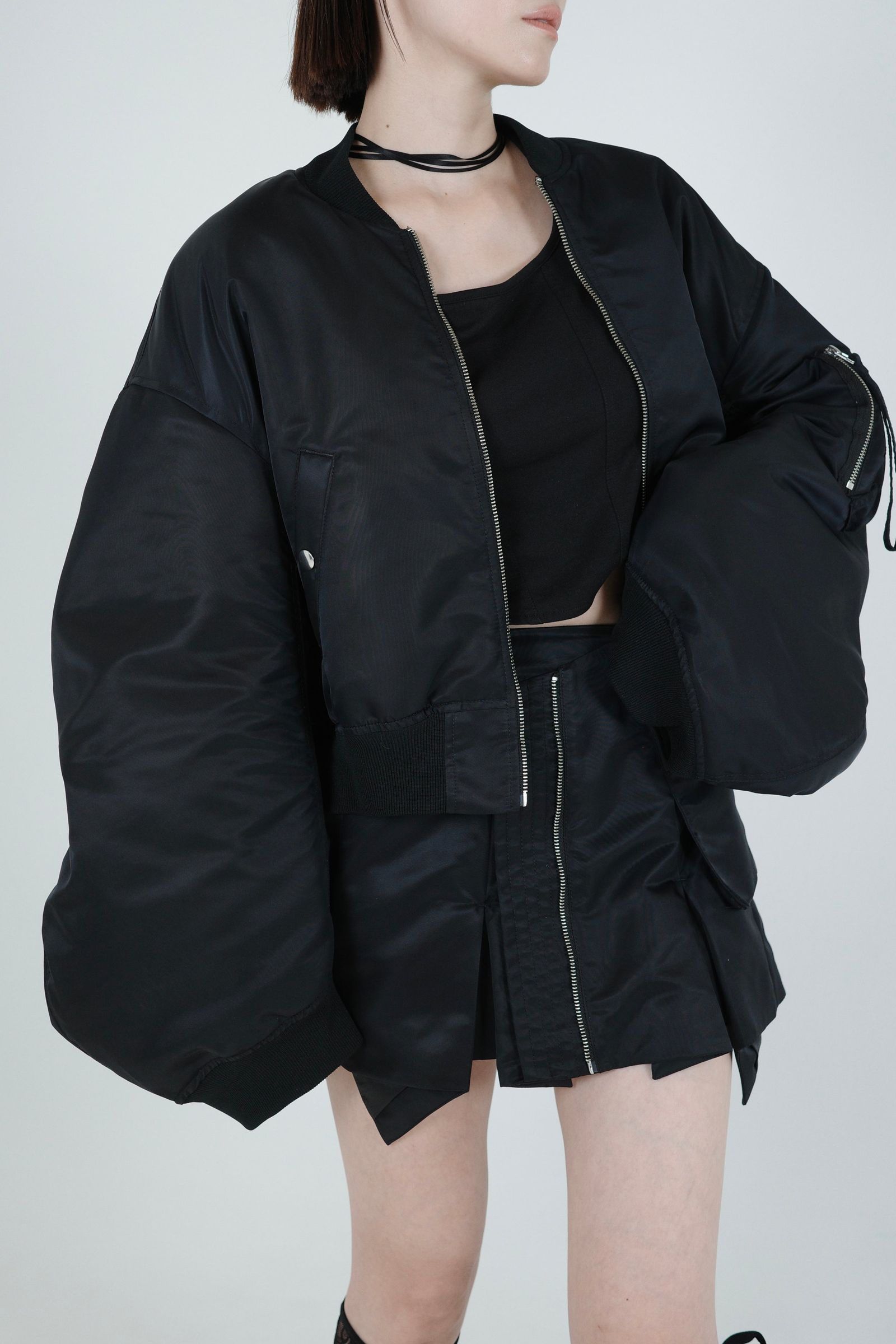 Nylon MA-1 (ブラック)