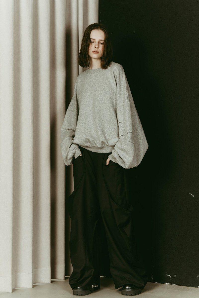 Kerror design sweat(unisex) (Gray) / Kエラーデザイン スウェット (グレー) / 26SS