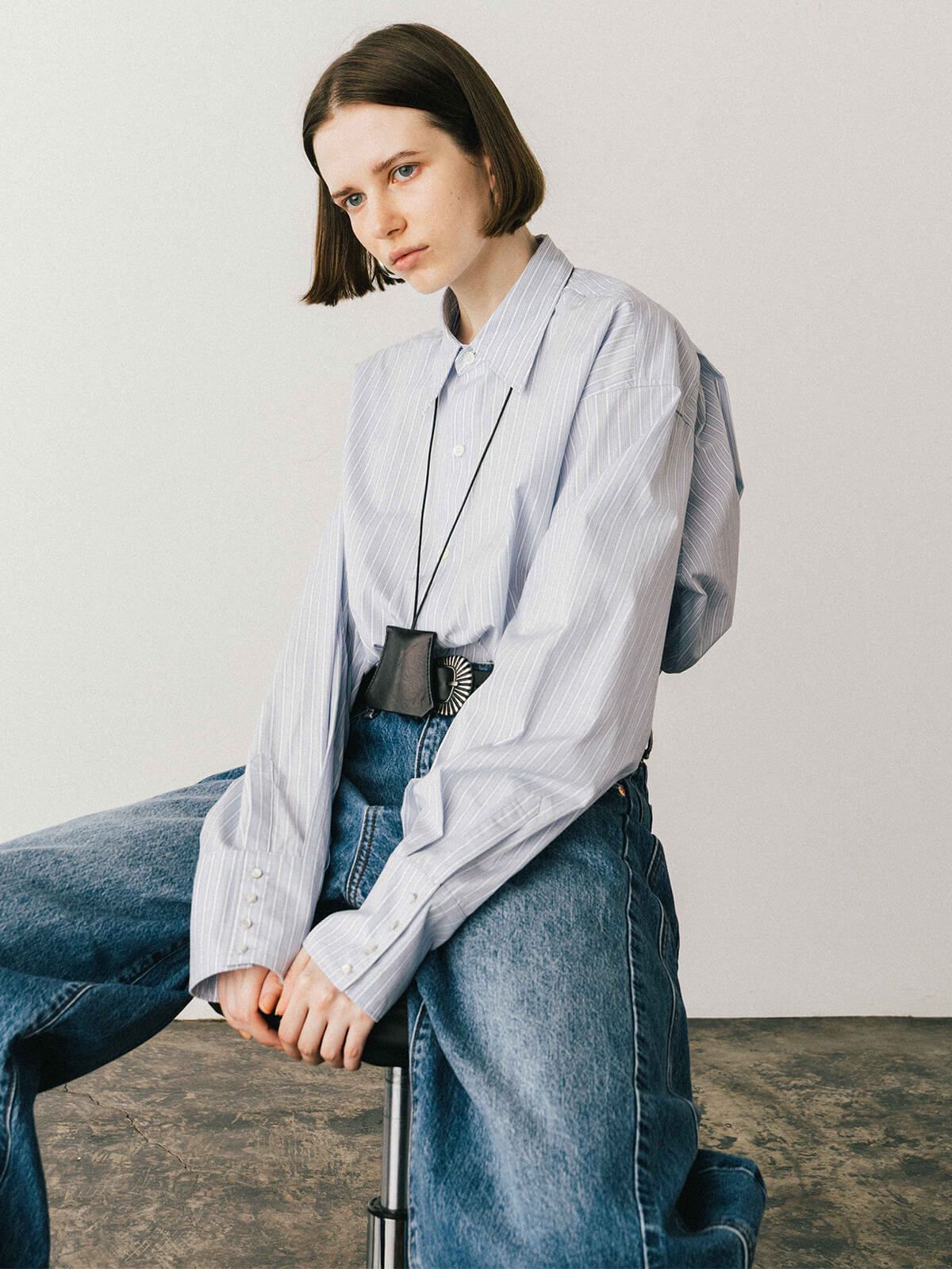 【25AW】THE SHIRT / ザ シャツ (ブルー)