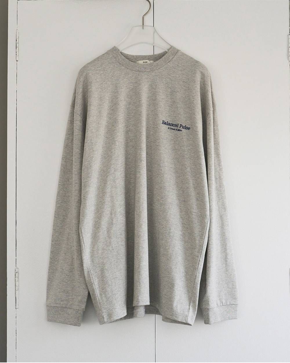 Logo Long T-Shirts / ロゴ ロングスリーブTシャツ (Gray) / 26SS