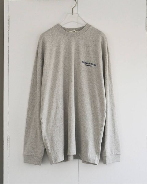 Logo Long T-Shirts / ロゴ ロングスリーブTシャツ (Gray) / 26SS