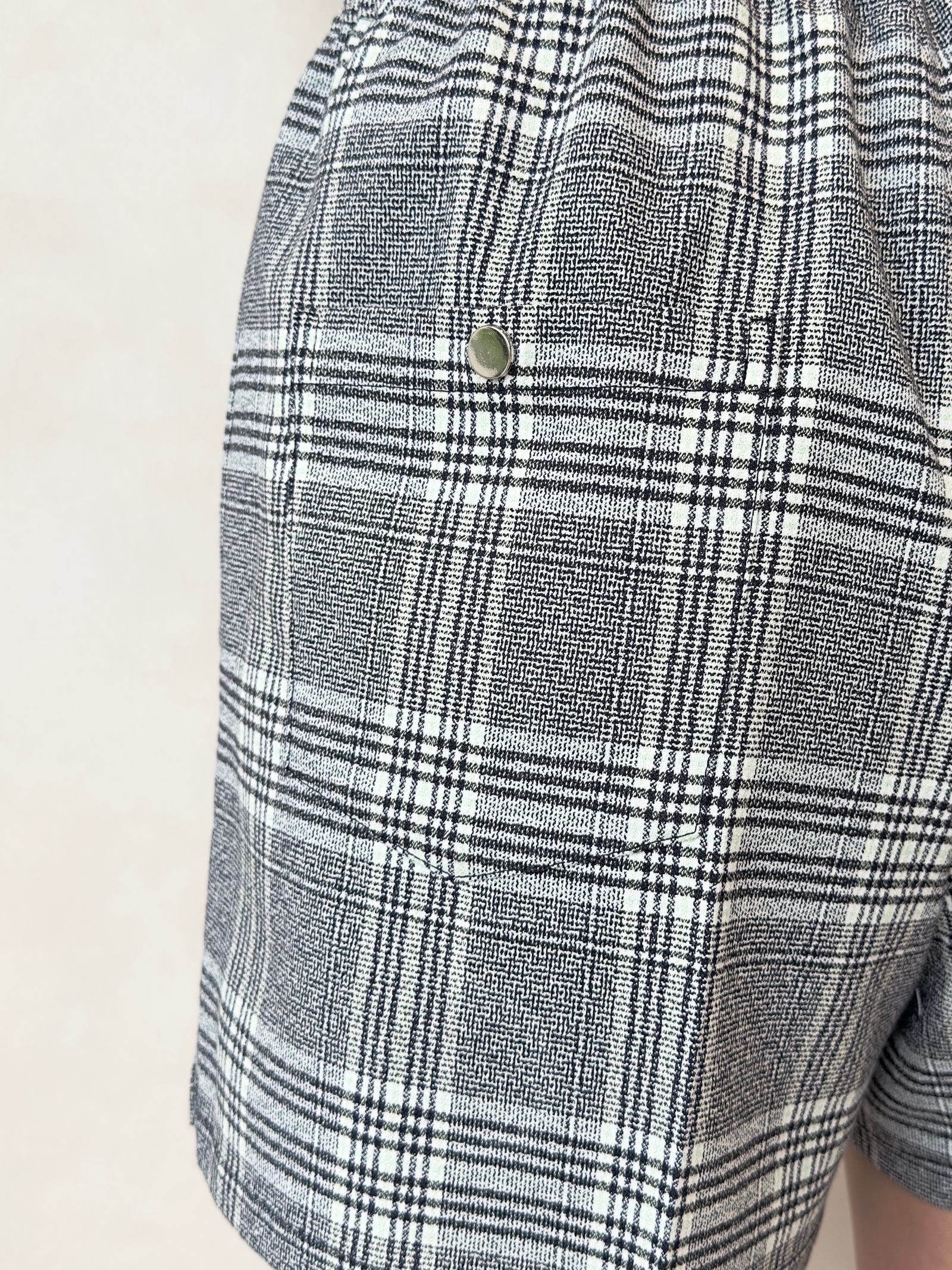 CHECK EASY SHORTS (GRAY) / チェックイージーショーツ グレー
