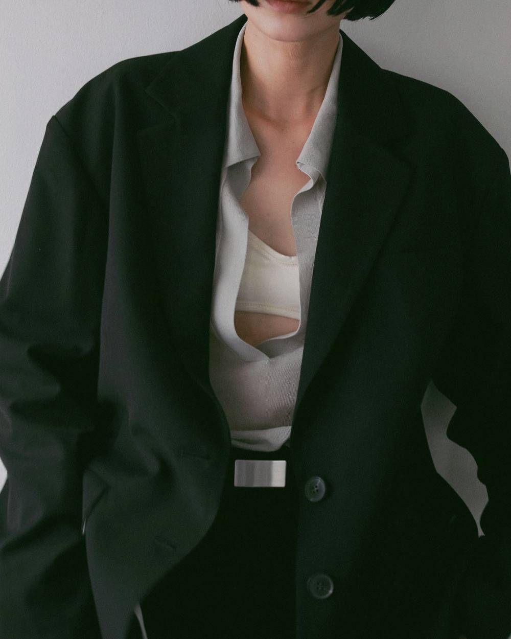 シアースキッパーニット (ミント) Sheer Skipper Knit (Mint) / 27SS
