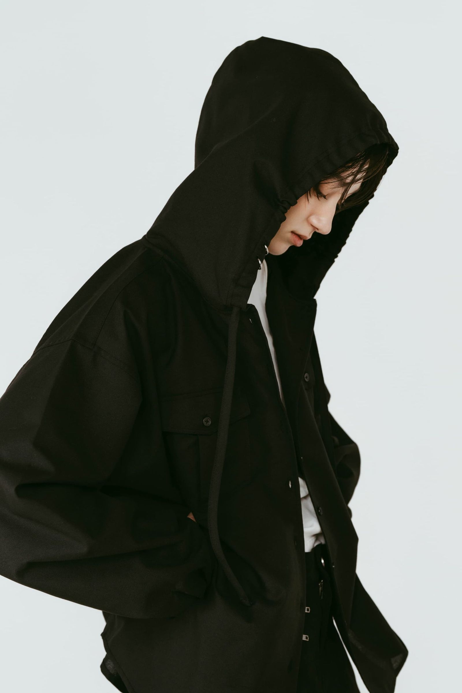 UVプロテクション フーディ (ブラック) UV protection hoodie(unisex) (Black) /  26SS