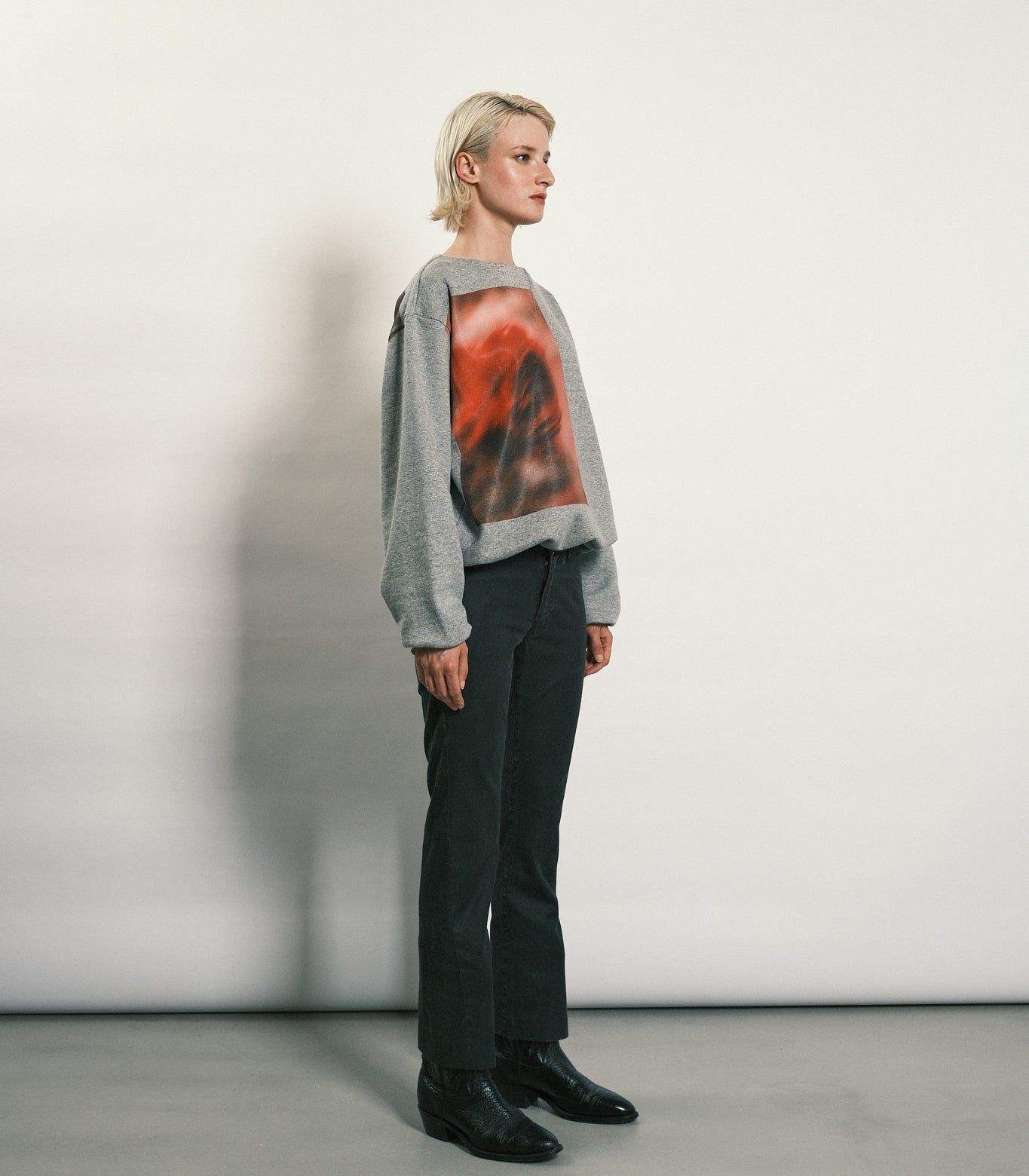 【25SS】THE SWEATSHIRT / 裏起毛スウェット (ヘザーグレー) / レディース / メンズ