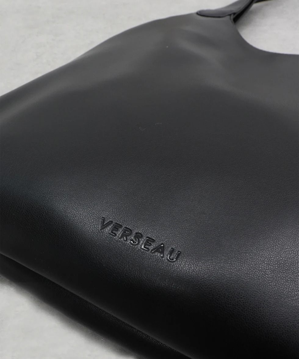 ラウンドハンドルトートバッグ (ブラック) Round-handle Tote Bag (Black) /  26AW