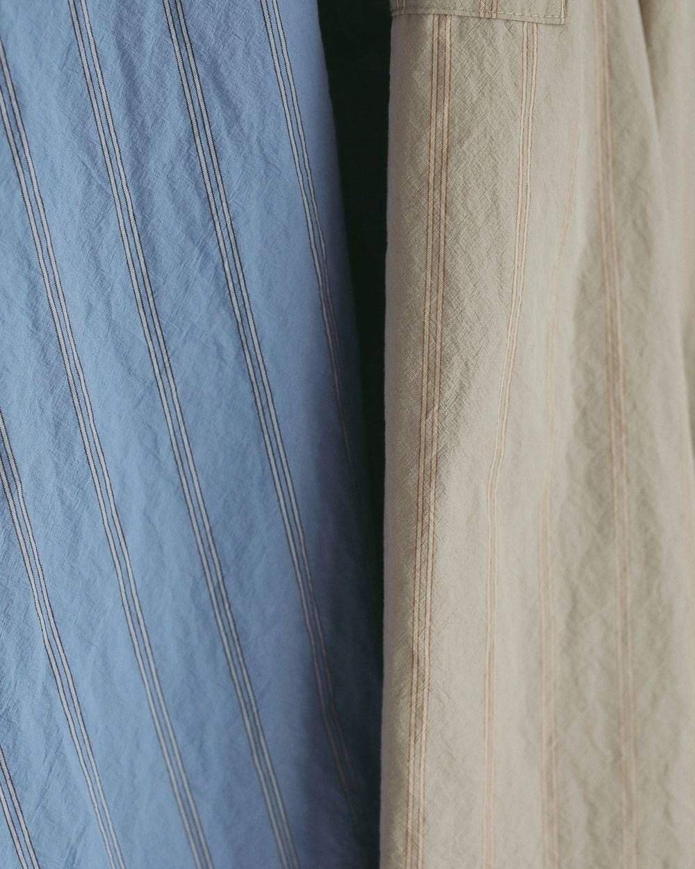 ドライストライプシャツ (アイスブルー) Dry Stripe Shirts (Iceblue) / 27SS