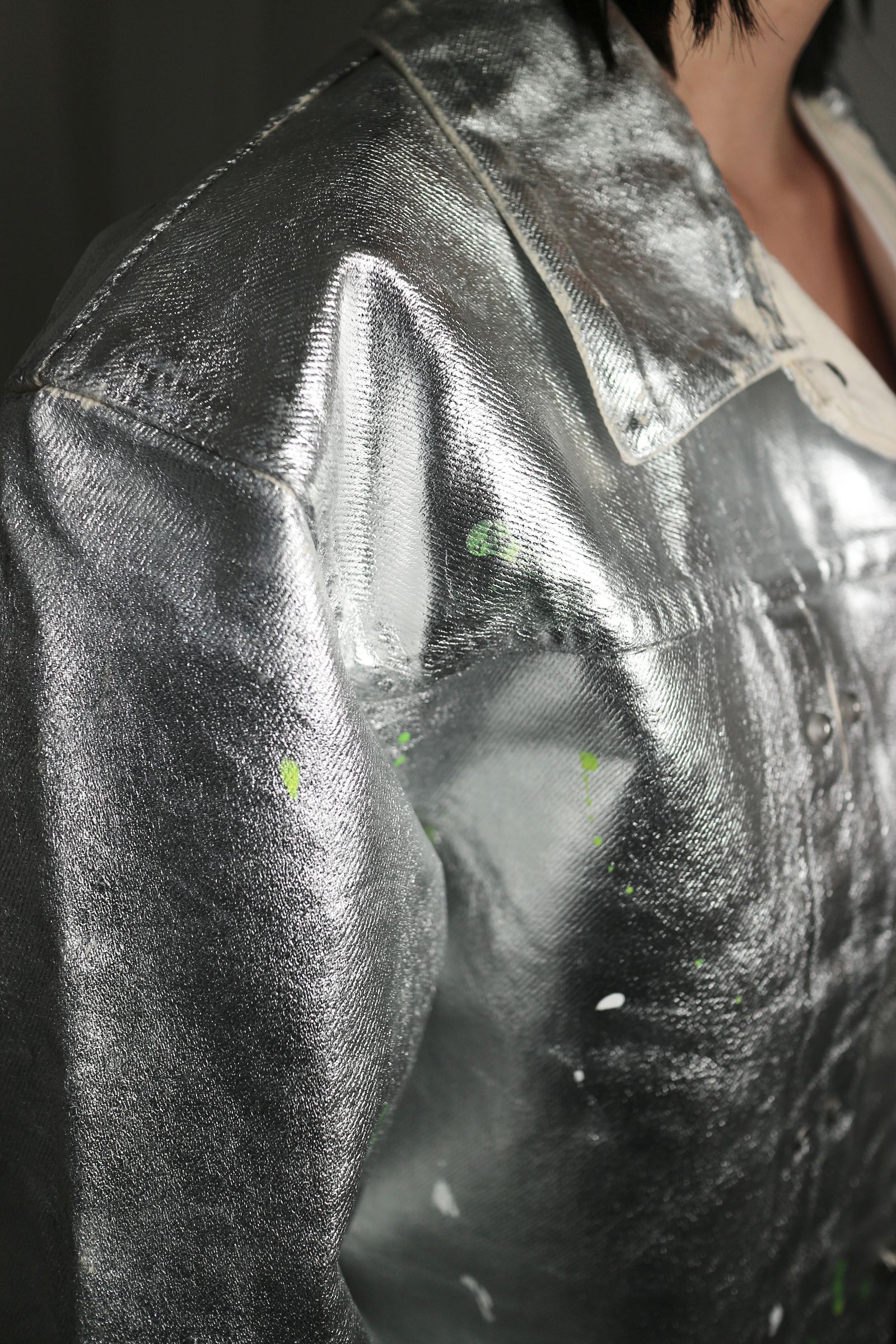 NEW CLASSIC JEAN JACKET / ニュークラシックデニムジャケット / レディース (シルバー)