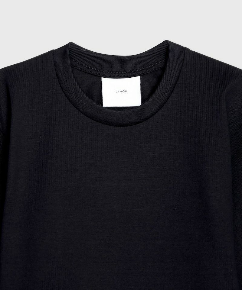 【25SS】REFINA COMPACT T-SHIRT / リフィナコンパクトTシャツ (ブラック)