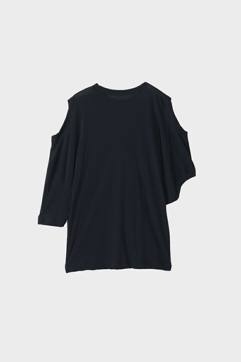 CINOH - 【25SS】SHEF OPEN SHOULDER T-SHIRT / オープン