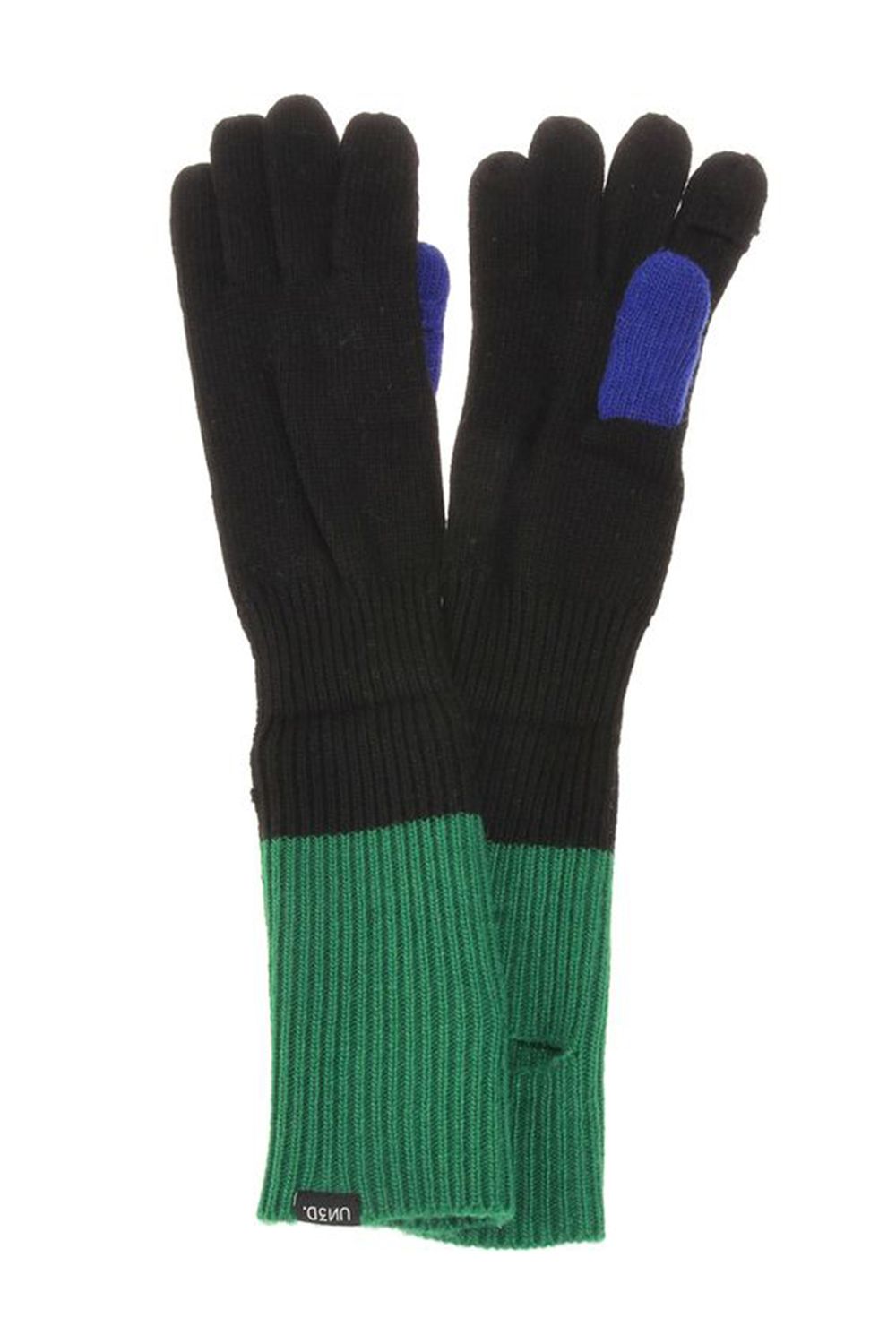 2WAY COLOR BLOCK GLOVES / 2ウェイカラーブロックグローブ (ブラック) / 手袋 / アームウォーマー / スマホ対応