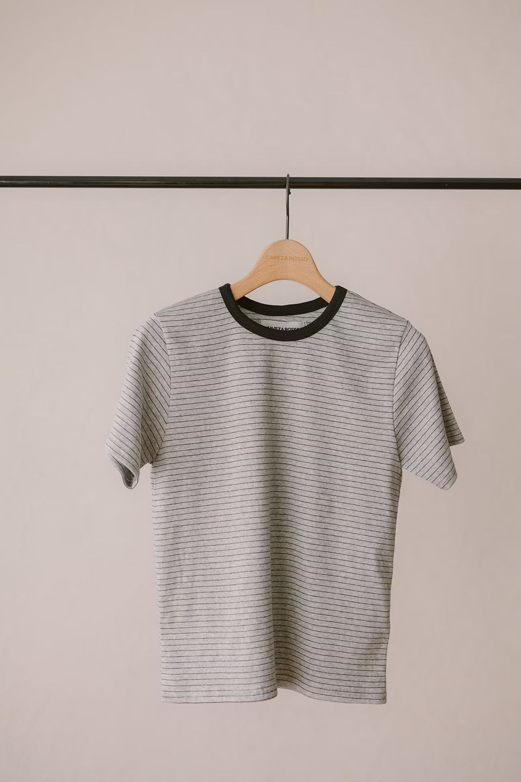 コンフォートスリムボーダーTシャツ (グレー) Slim Border T-shirt (Gray) /  26SS