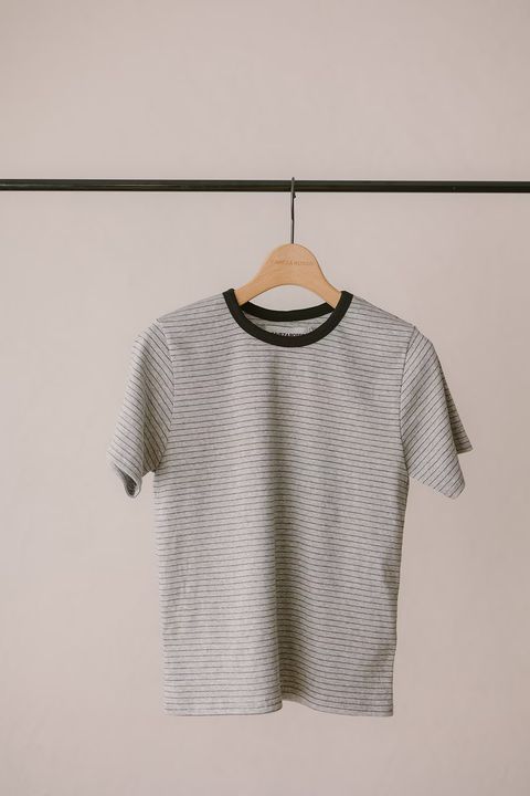 コンフォートスリムボーダーTシャツ (グレー) Slim Border T-shirt (Gray) /  26SS