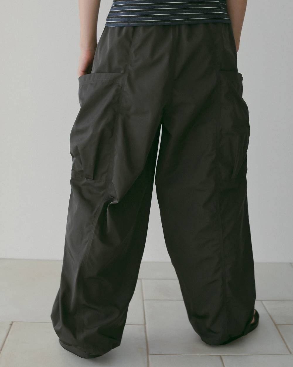 Twill Cargo Pants (C/gry) / ツイルカーゴパンツ (チャコールグレー) / 26SS
