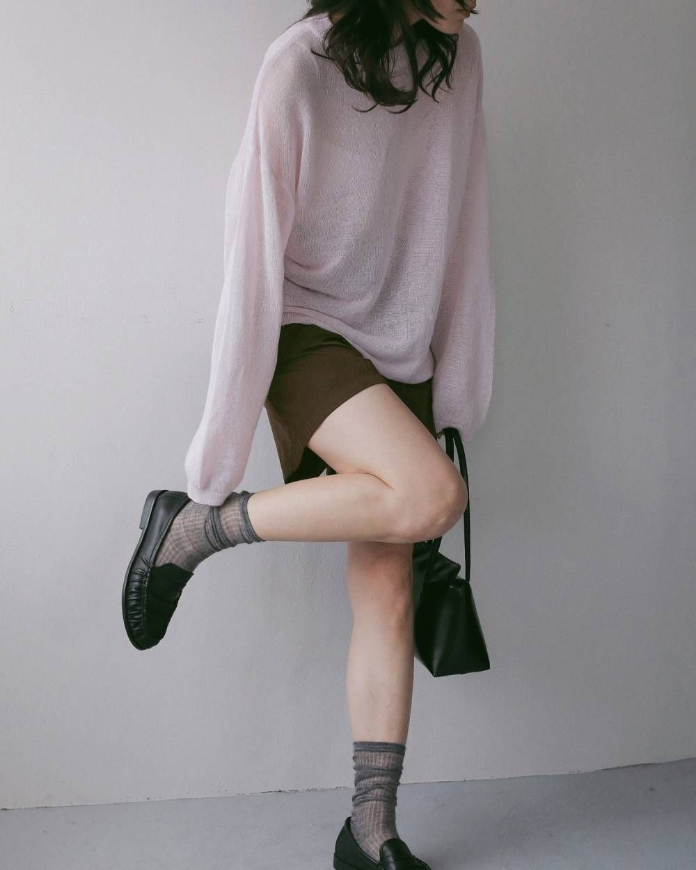 ナイロンハーフパンツ (ブラウン) Nylon Half Pants (Brown) / 27SS