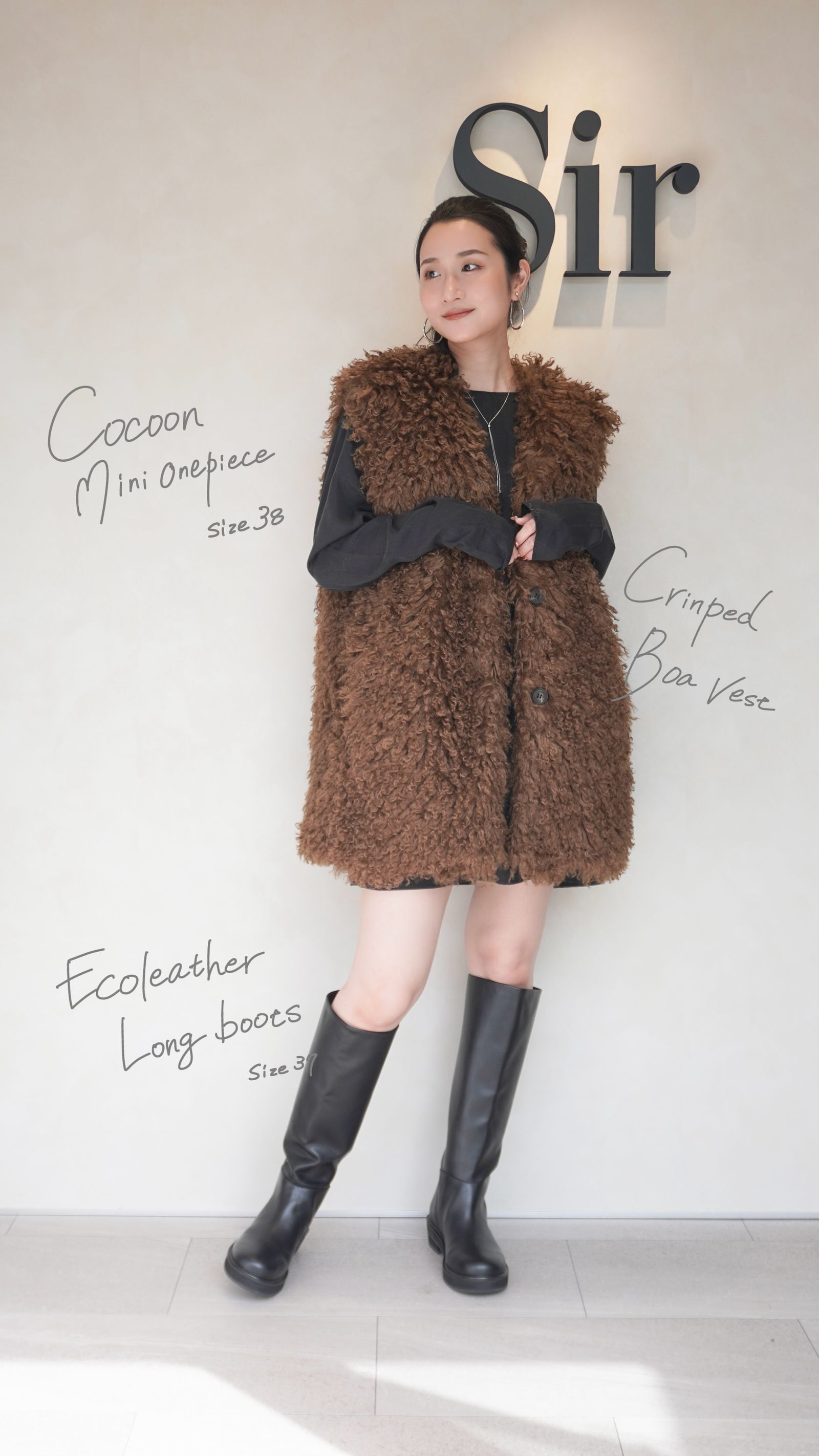 CINOH / ànuke 25秋冬コーディネート