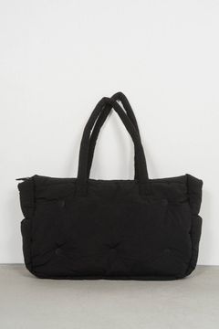 big quilt bag / ビッグキルティングバッグ (ブラック)