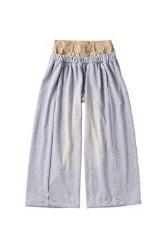 ダブルレイヤースウェットパンツ (グレー) double-layer sweatpants (Gray) /  26SS