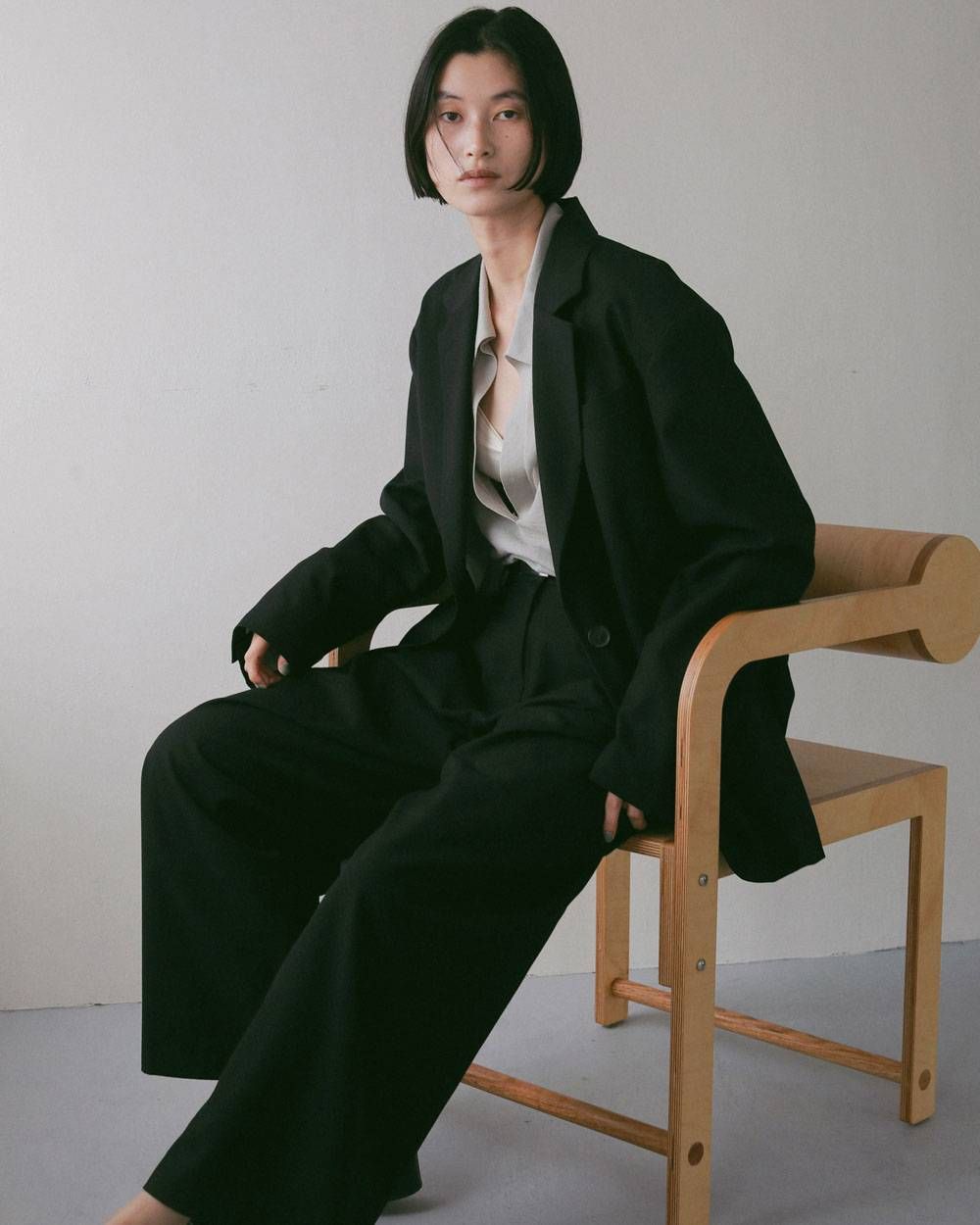 シアースキッパーニット (ミント) Sheer Skipper Knit (Mint) / 27SS