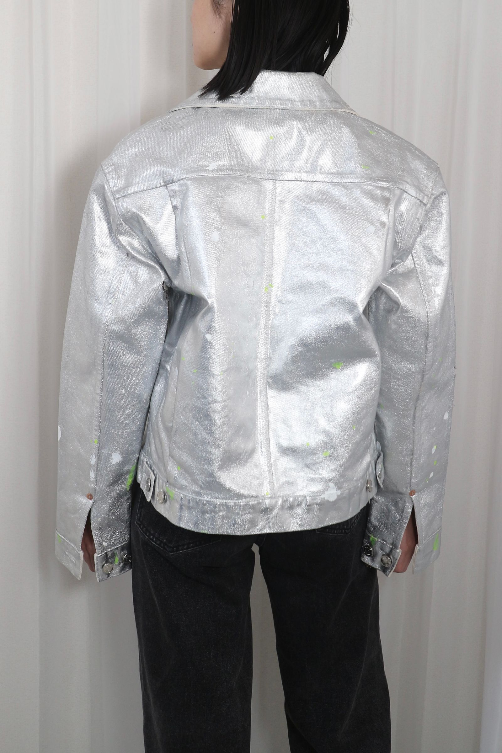 NEW CLASSIC JEAN JACKET / ニュークラシックデニムジャケット / レディース (シルバー)