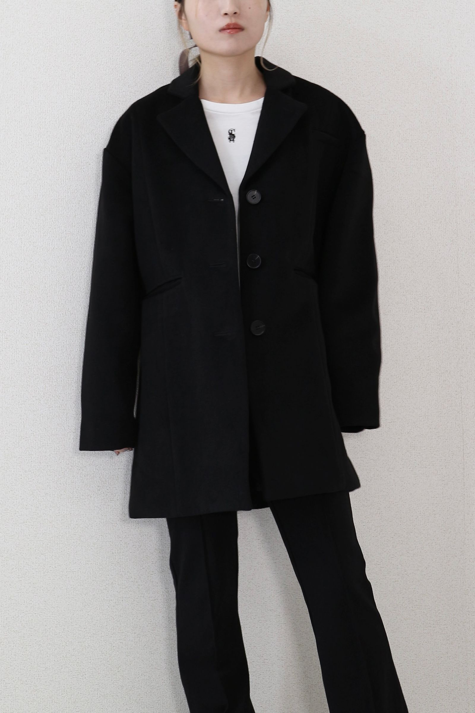 CAVEZA ROSSO - OVER SIZE TAILORED COLLAR JACKET / オーバーサイズ