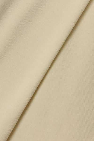 【メンズ】ORGANIC COTTON SPANDEX TURTLE BECK / オーガニックコットンタートルネックTシャツ (エクリュ)