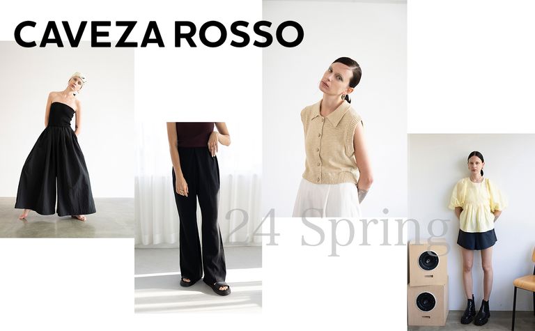 【CAVEZA ROSSO/カベサロッソ】24春夏 オススメアイテムをご紹介