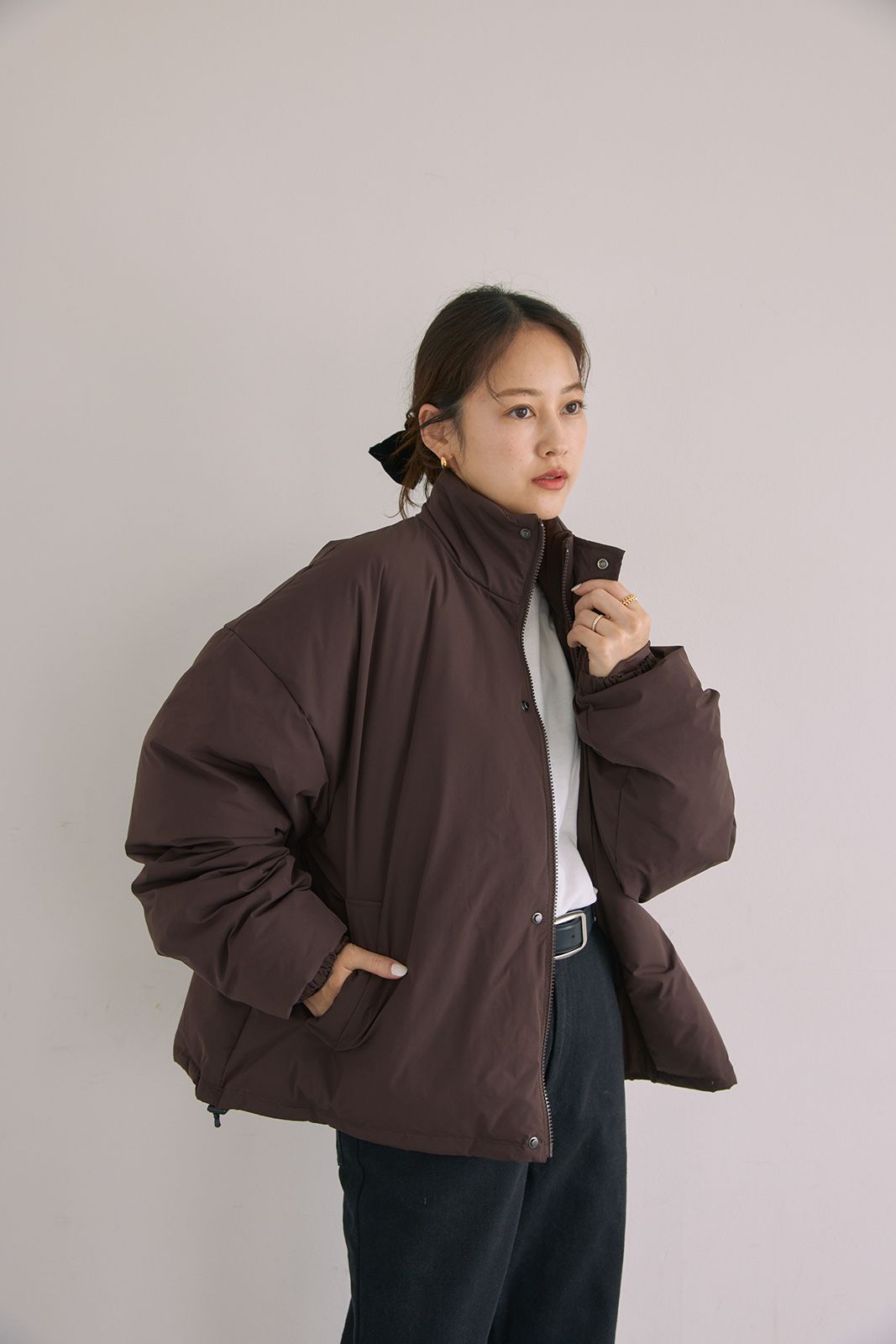 マシュマロダウン (ブラウン) Marshmallow Down (Brown) / 26AW