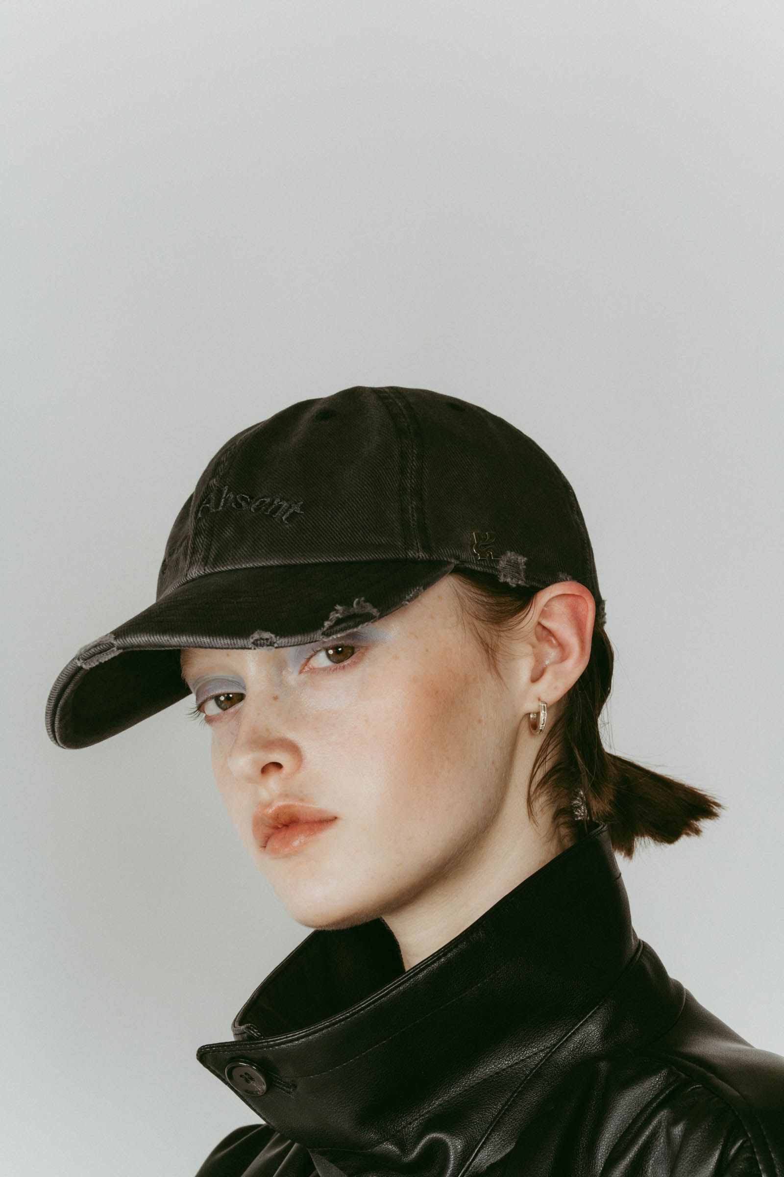 k motif damage cap / Kモチーフ ダメージキャップ (ブラック) / 25AW