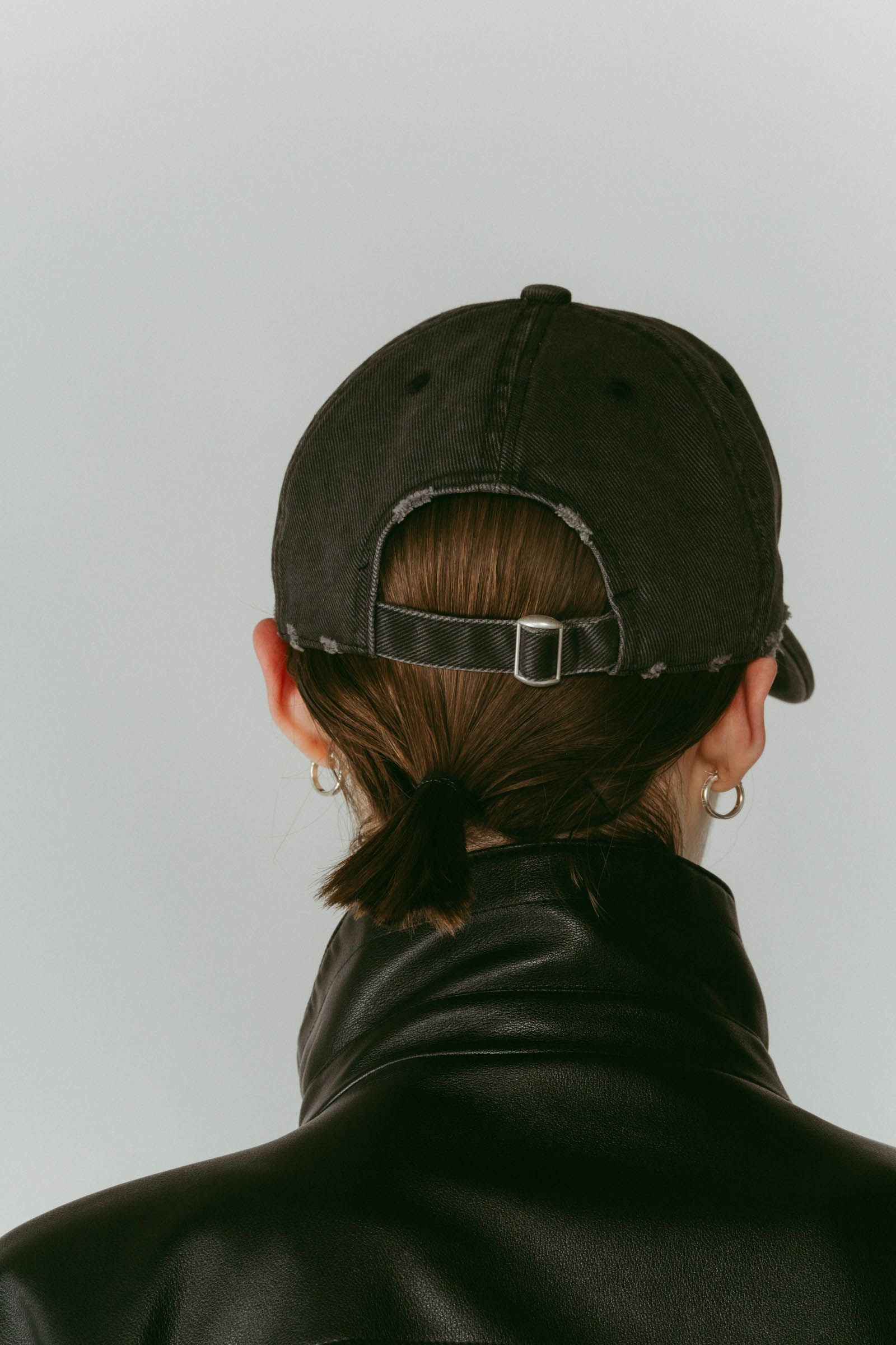 k motif damage cap / Kモチーフ ダメージキャップ (ブラック) / 25AW