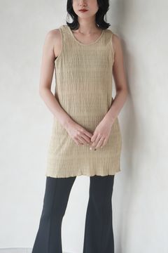 Shirring Tops / シャーリングトップス (ベージュ)