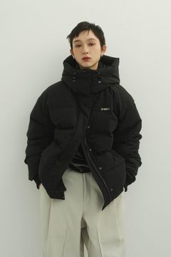 2way down jacket / ダウンジャケット (ブラック)