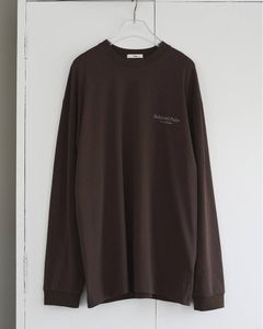 Logo Long T-Shirts / ロゴ ロングスリーブTシャツ (Brown) / 26SS