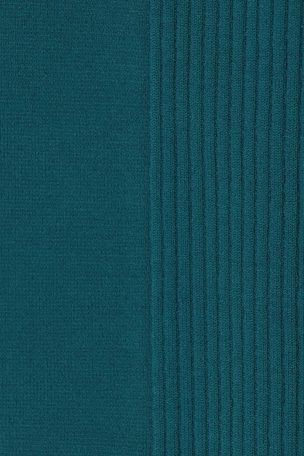 RIB KT TIGHT SK / リブニットタイトスカート (ターコイズ) / バックスリット入り【定番ニット】
