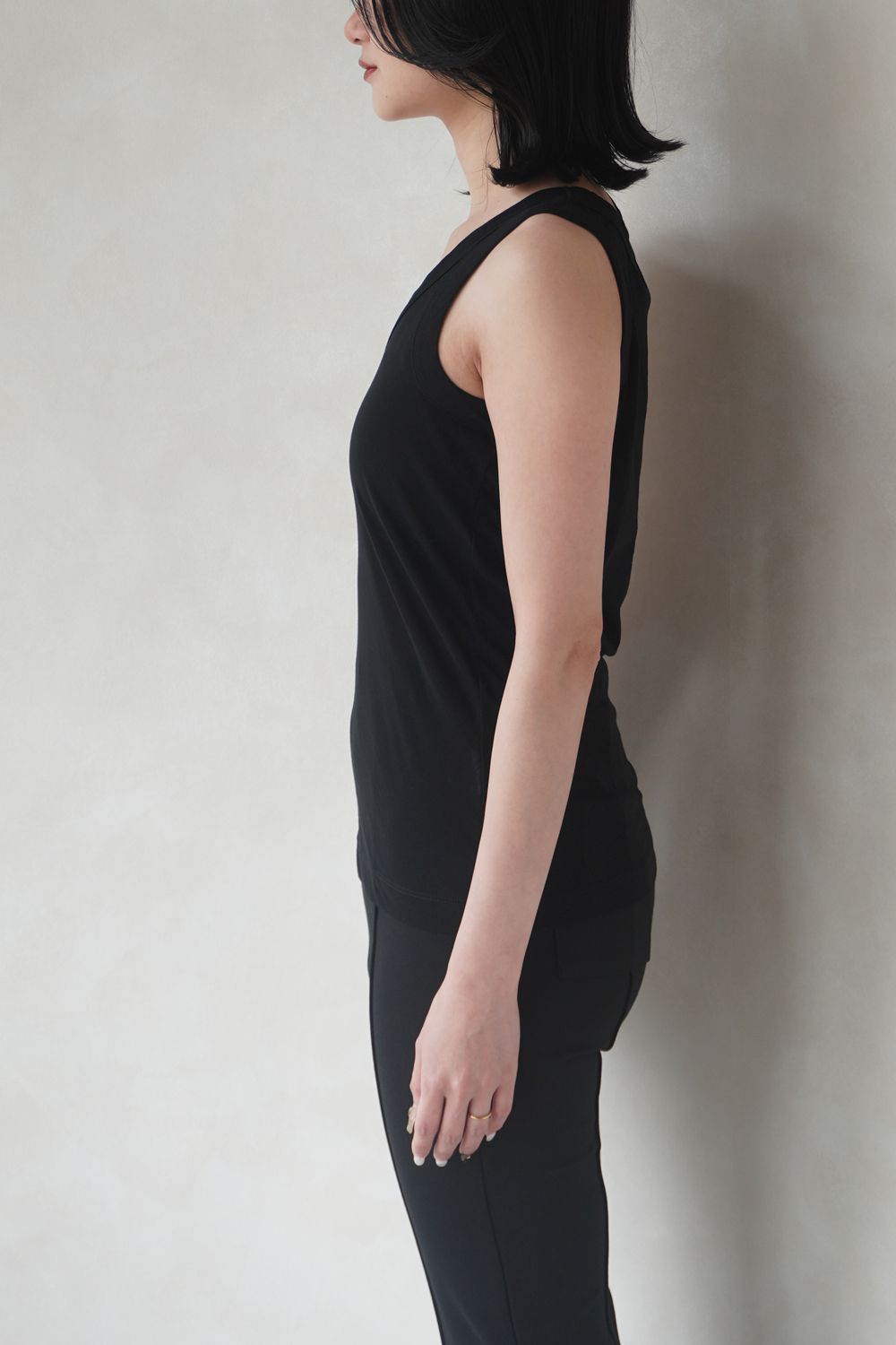 SHEF TANK TOP / ベーシックタンクトップ (ブラック)