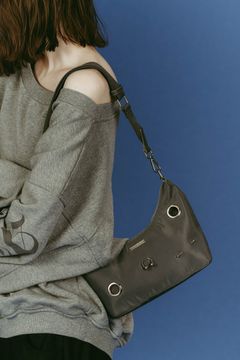 pierce mini bag (Gray) / ピアスミニバッグ (グレー) / 26SS