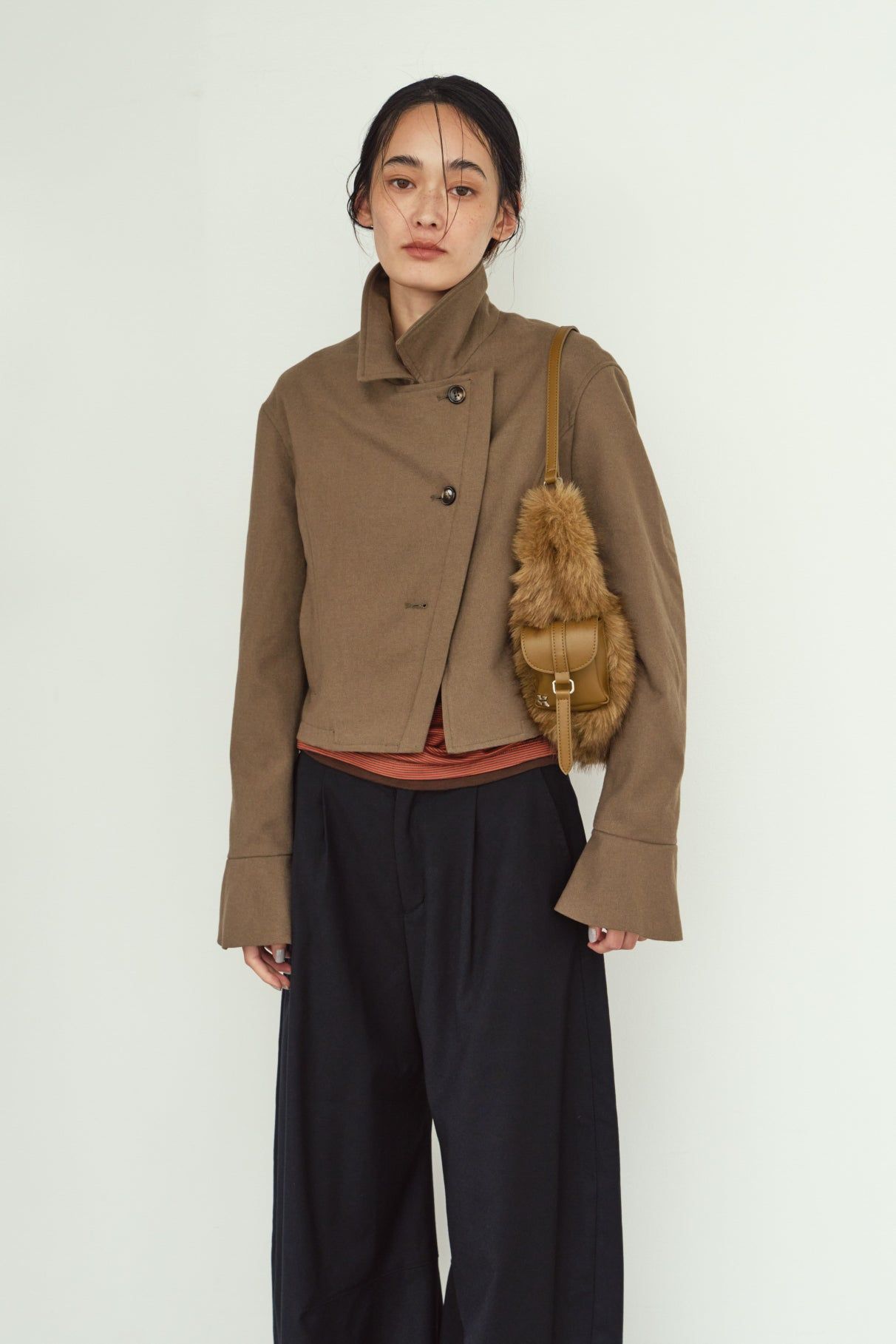 ファーバッグ (キャメル) fur bag (Camel) / 26AW