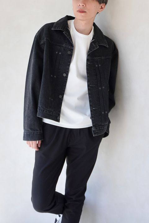 NEW CLASSIC JEAN JACKET / ニュークラシックデニムジャケット / メンズ (ブラック)
