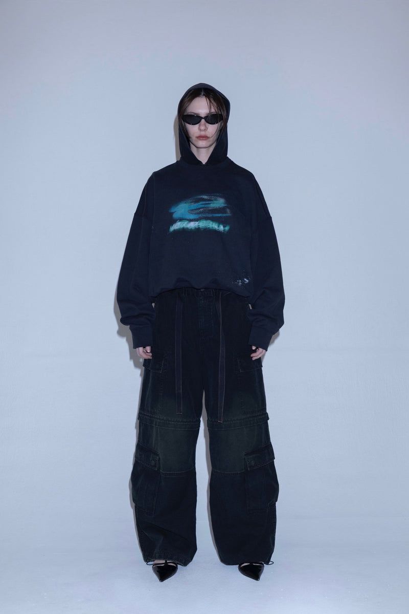 グラフィック スウェット (チャコール) Graphic sweat (Charcoal)