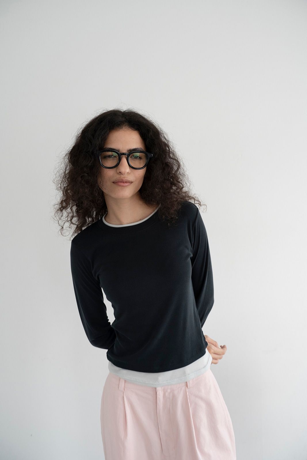 Layered Like Tops (Dark Gray / レイヤードライクカットソートップス (ダークグレー) / 26SS