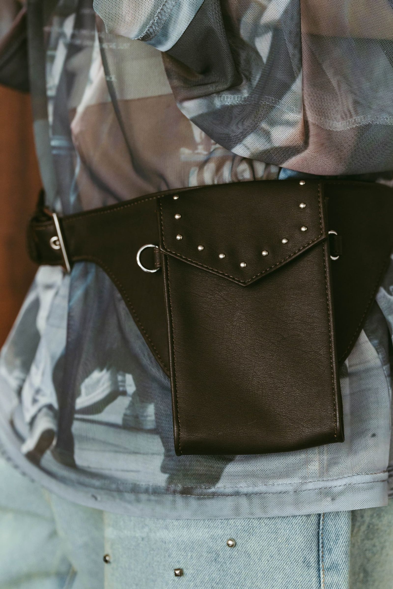 ユーティリティ ベルトバッグ (ブラウン) utility belt bag (Brown) /  26SS