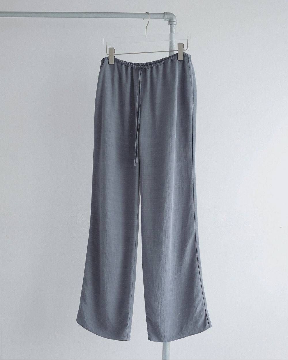 ドットジャガード ラフパンツ (アイスブルー) Dotjacquard Rough Pants (Iceblue) / 27SS