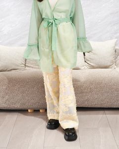 Inès jacquard pants / ジャガードパンツ (エクリュ)