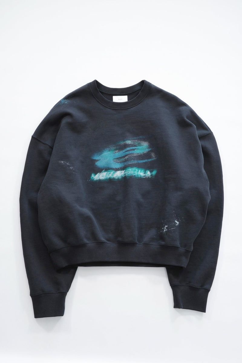 グラフィック スウェット (チャコール) Graphic sweat (Charcoal)