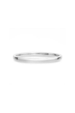 SIMPLE RING / シンプル リング K10/K18 (ホワイトゴールド)