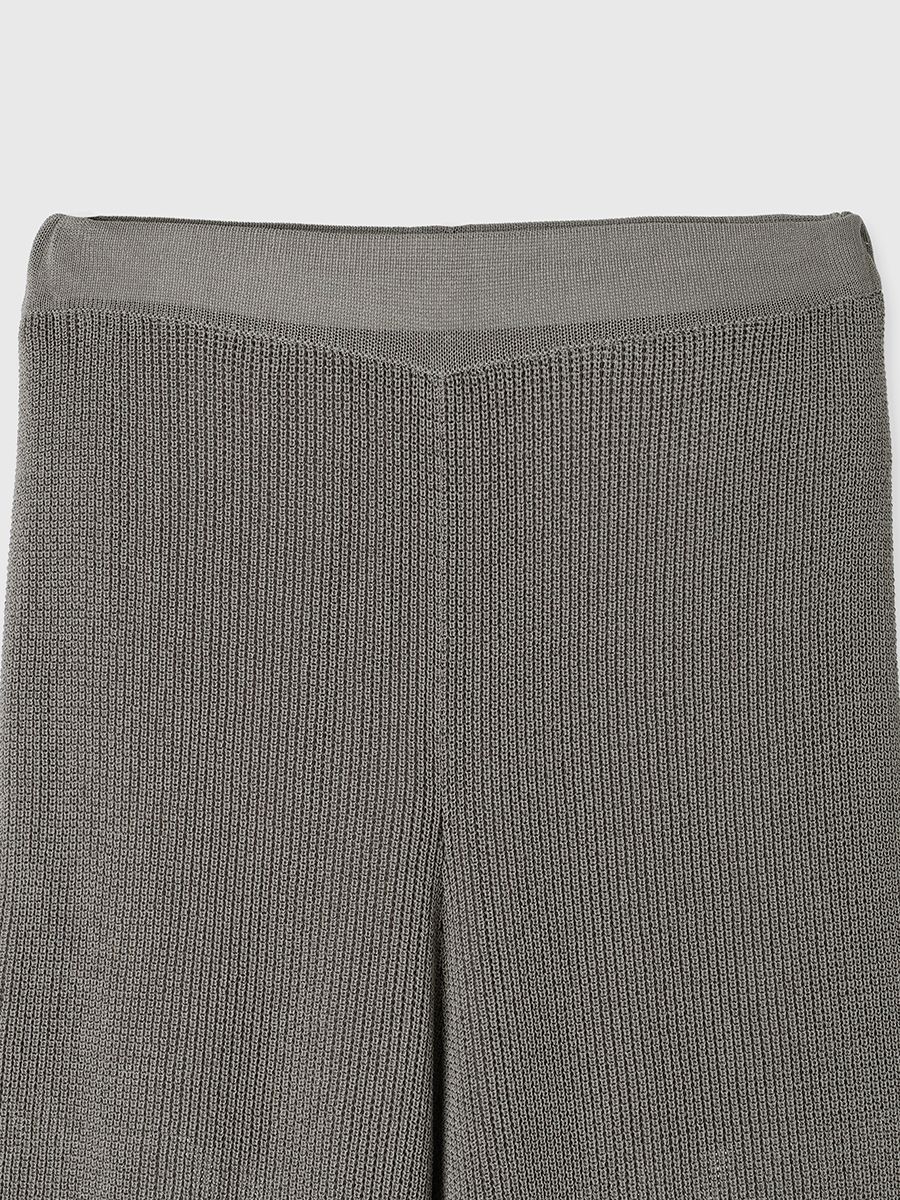 【25SS】ACETATE KNIT PANTS / アセテート ニットパンツ (グレーベージュ)