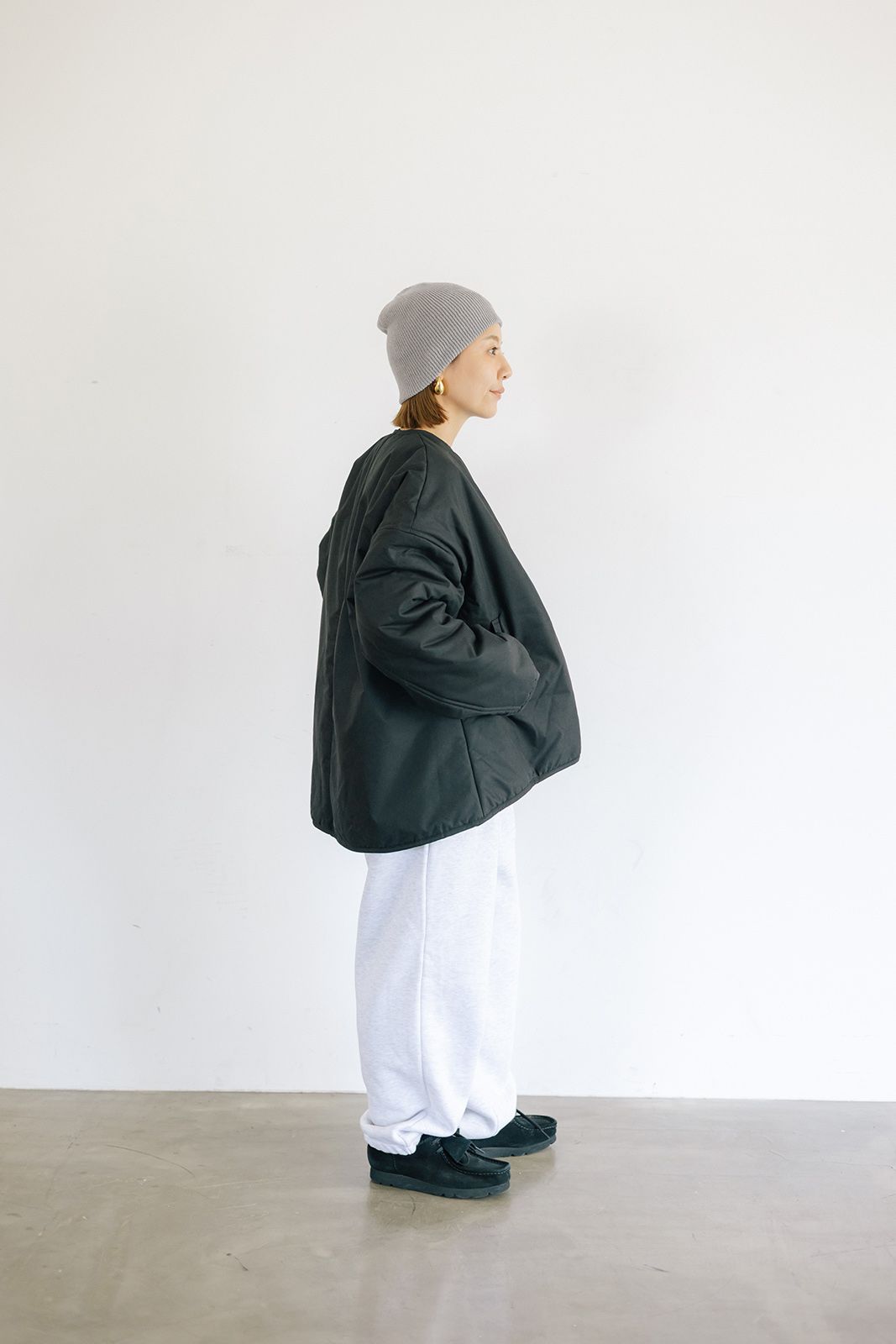 テントブルゾン (ブラック) Tent Blouson (Black) / 26AW