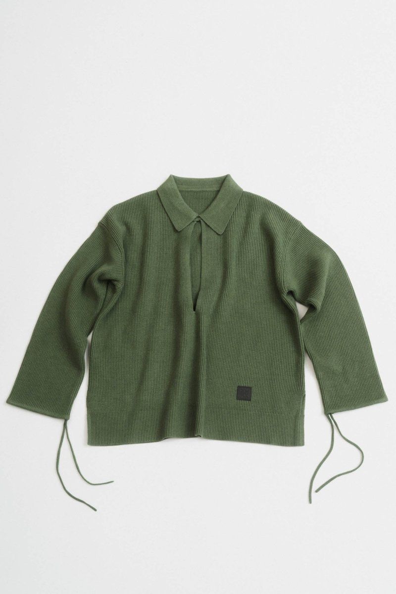 Knuth Marf - slit neck loose knit (unisex) / スリットネック Knuth Marf - slit neck loose knit (unisex) / スリットネック