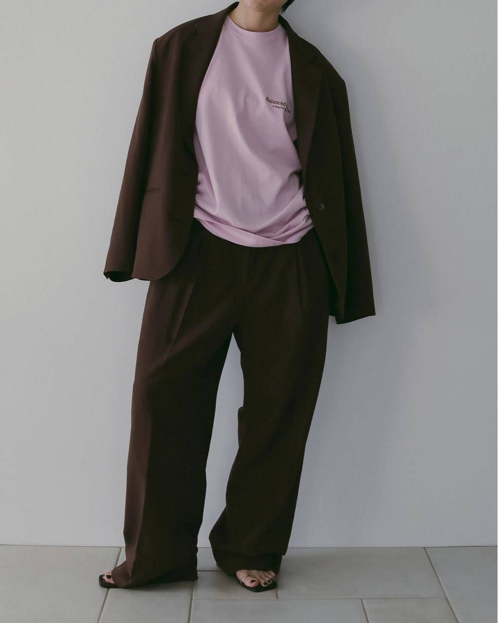 オーバーリネンジャケット (ブラウン) Over Linen Jacket (Brown) /  26SS